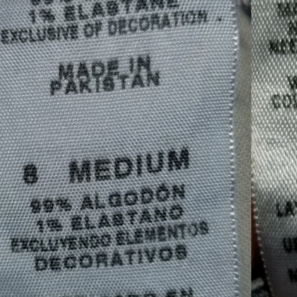 Levi's denizen jeans size 8 medium boot cut - Picture 6 of 6